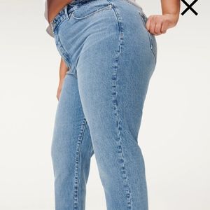 Good American Good Front Slit Jeans....Size 18